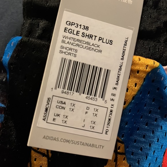 Adidas women’s basketball shorts - Picture 5 of 5